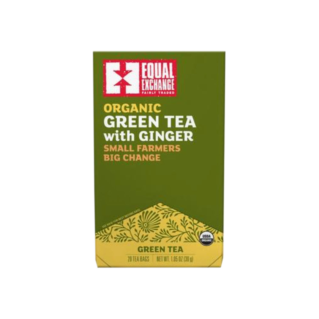 Organic Green Tea with Ginger - Equal Exchange