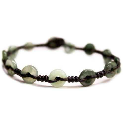 Jade Disks Bracelet