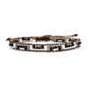 Geo Pattern Subway Beaded Bracelet