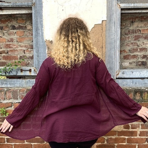 Light Weight Cotton Long Sleeve Shirt