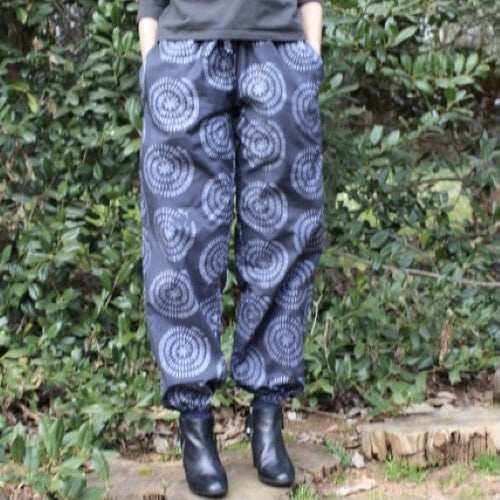 Batik Harem Cotton Rolo Pants - Assorted