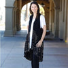 Knit Tie Dye Long Vest - Assorted
