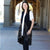 Knit Tie Dye Long Vest - Assorted