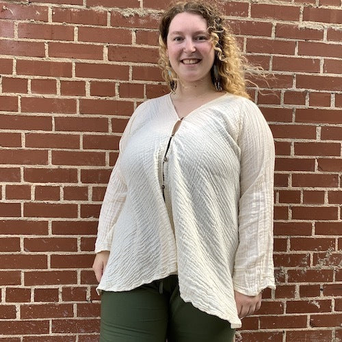 Gauzy Cotton Coco Cardigan