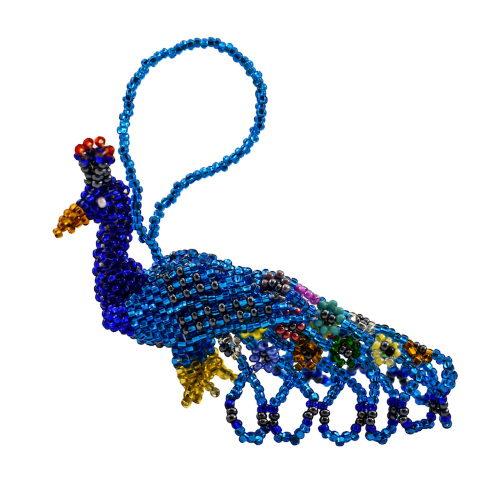 Deluxe Beaded Bird Ornament