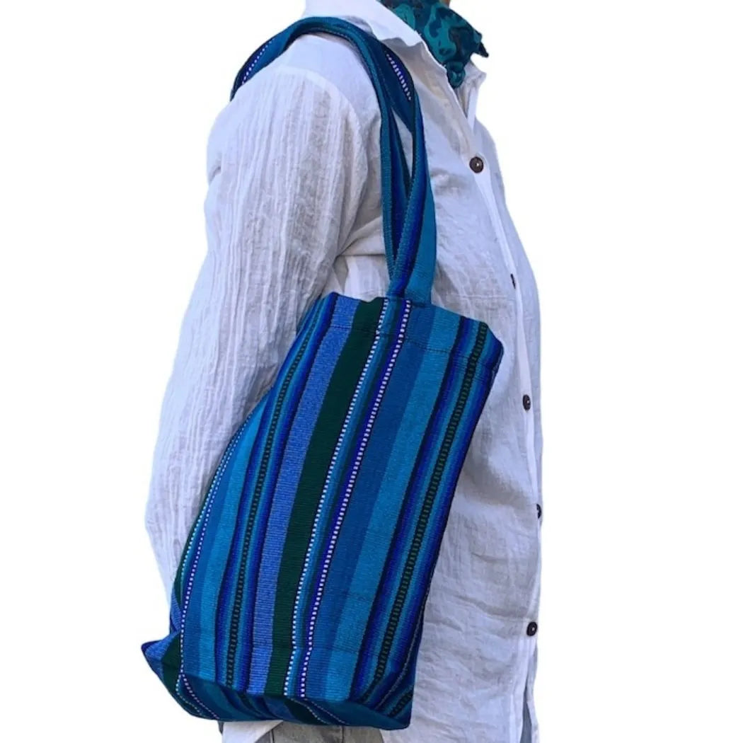 Woven Cotton Tote Bag