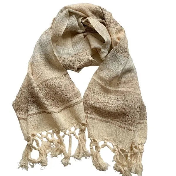 Cotton Fringe Scarf