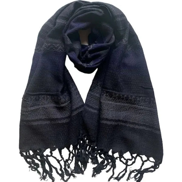 Cotton Fringe Scarf