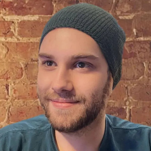 Crochet Cotton Kufi Hat - Assorted