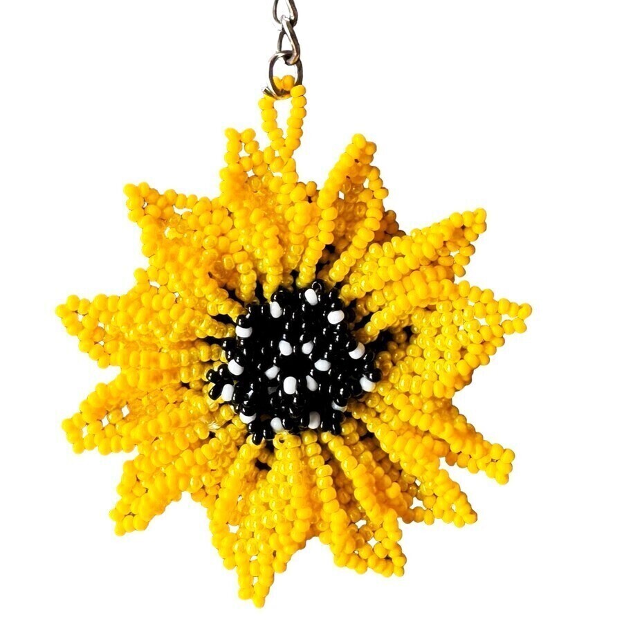 Deluxe Beaded Keyring - Assorted
