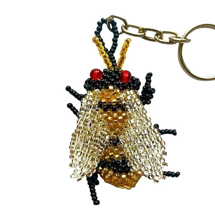 Deluxe Beaded Keyring - Assorted