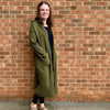 Gauzy Cotton Jacket with Hood