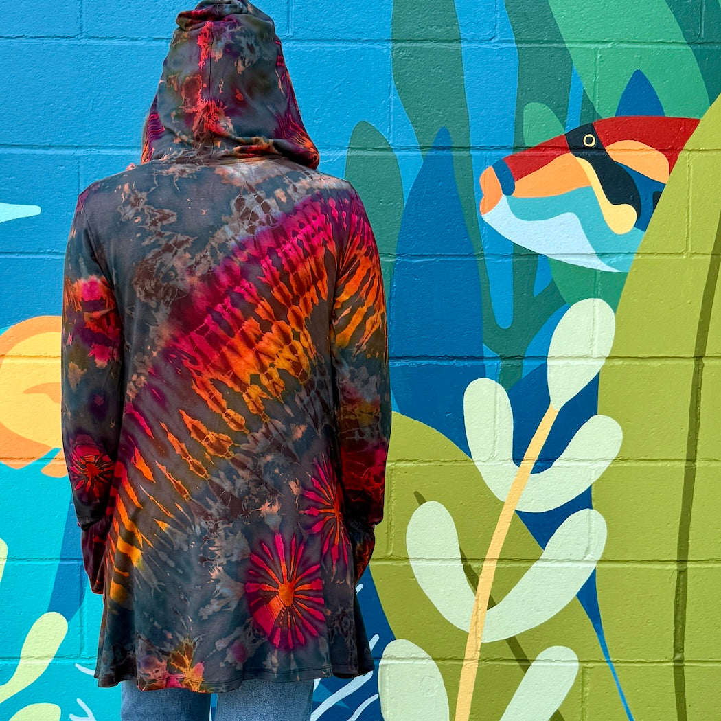 Tie Dye Hoodie Tunic