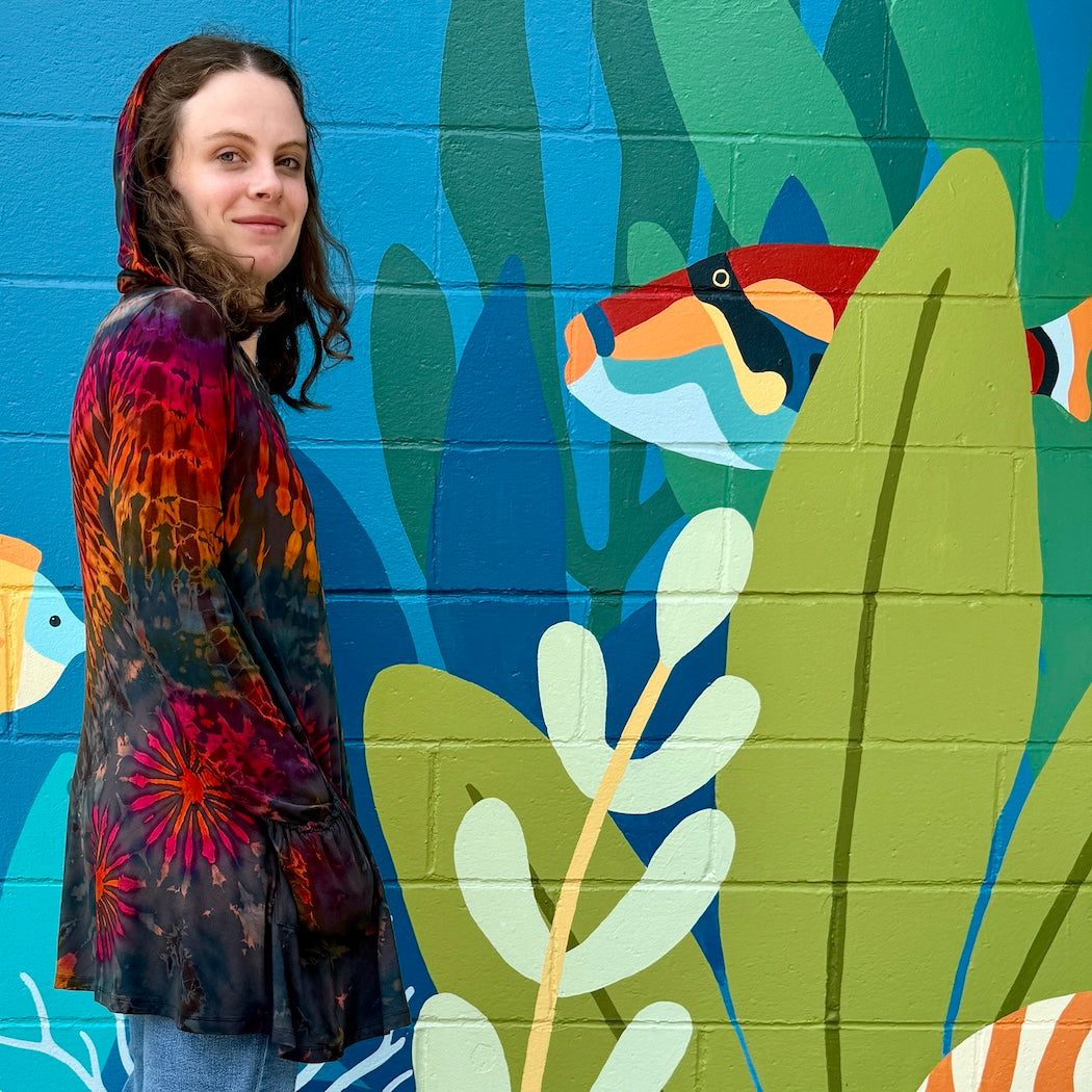 Tie Dye Hoodie Tunic