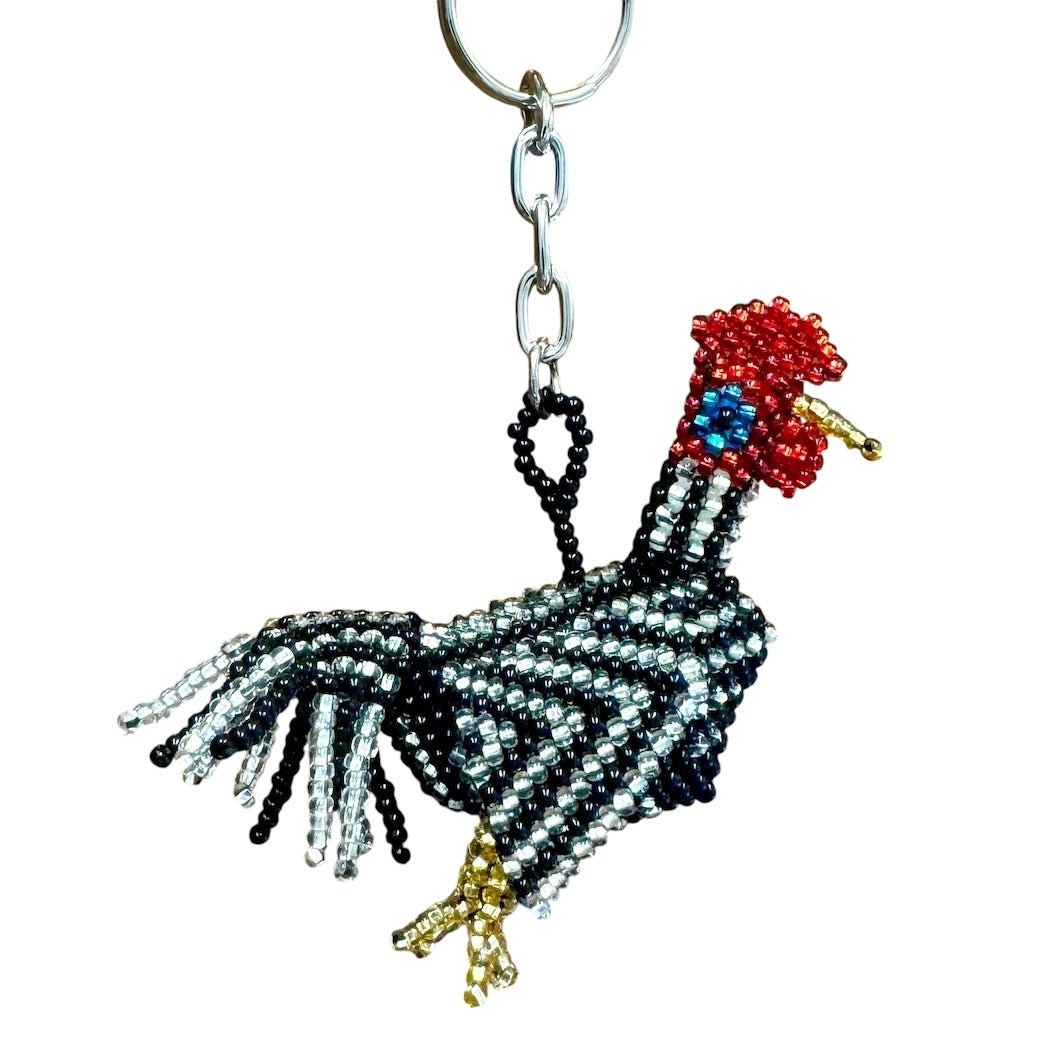 Deluxe Beaded Keyring - Assorted