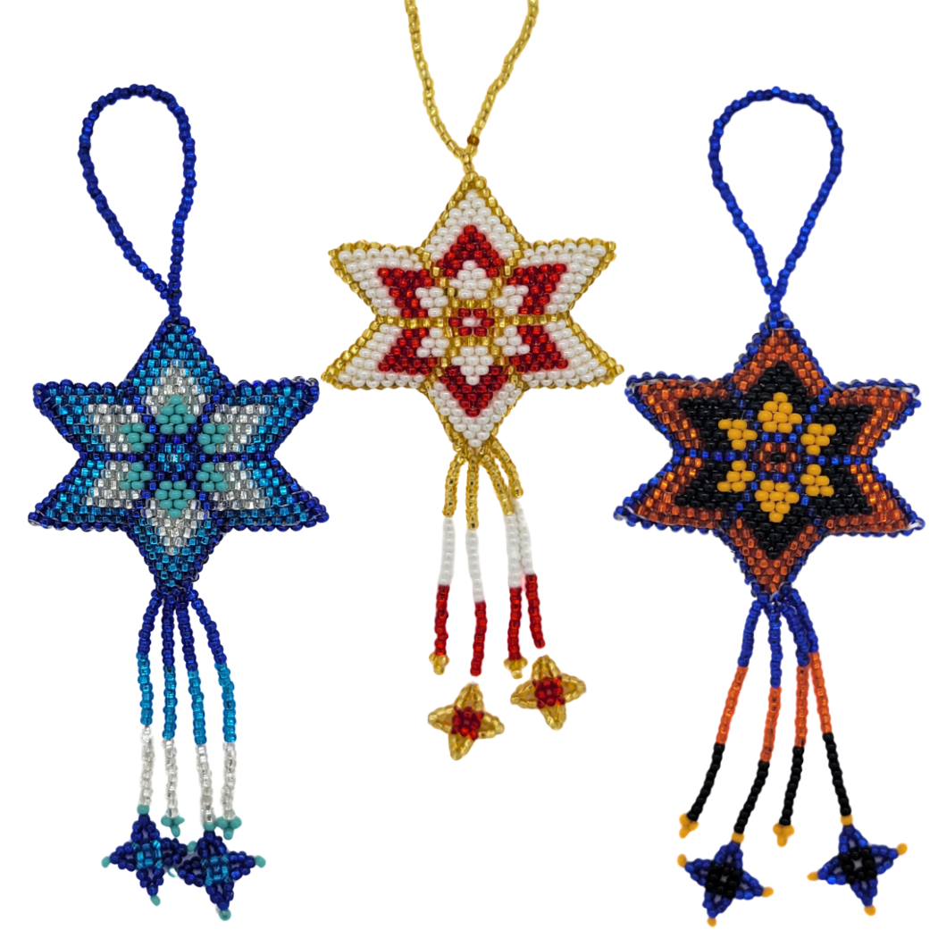 Beaded Star Ornament