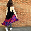 Knit Tie Dye Long Vest - Assorted