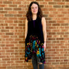 Knit Tie Dye Long Vest - Assorted
