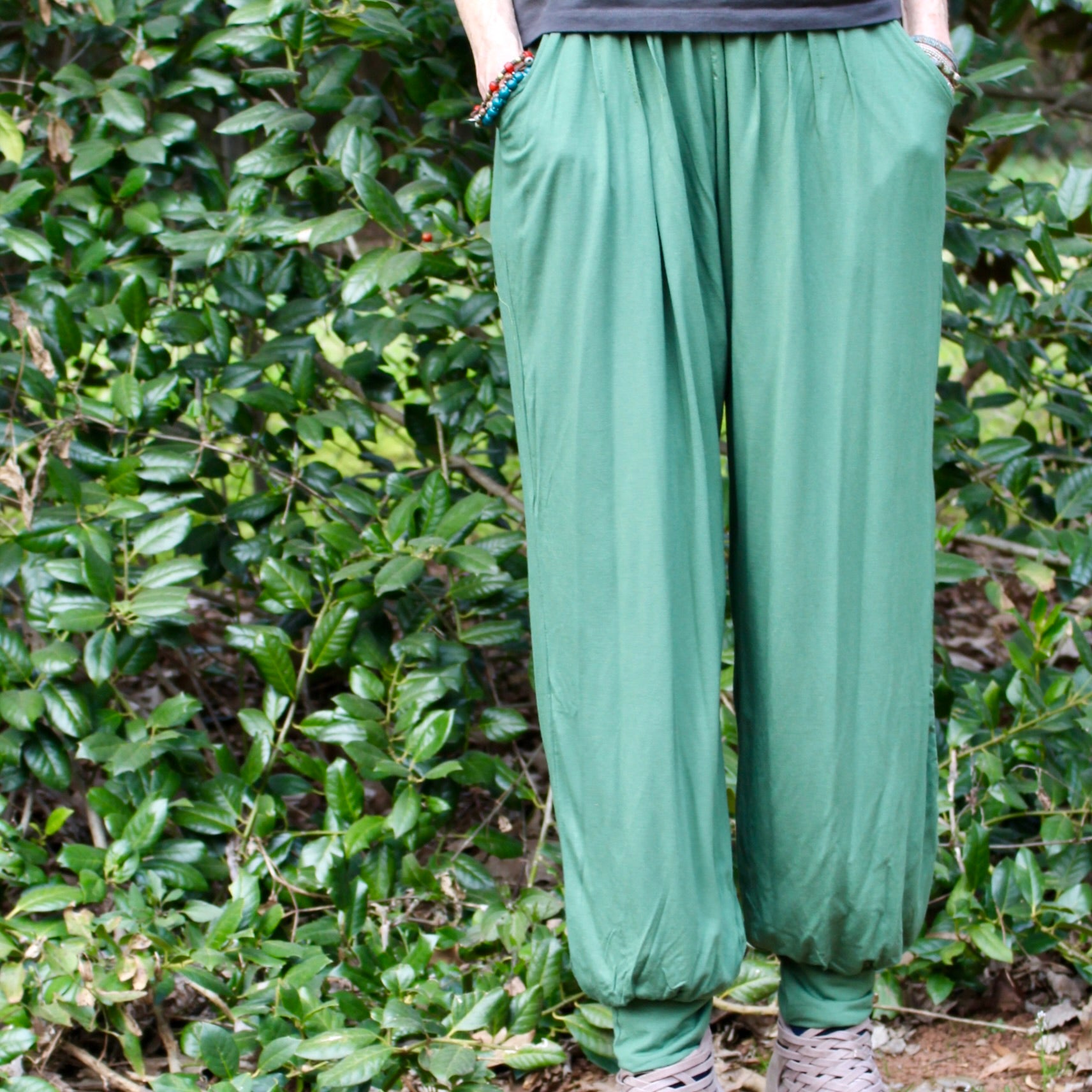 Solid Pants with Cuff