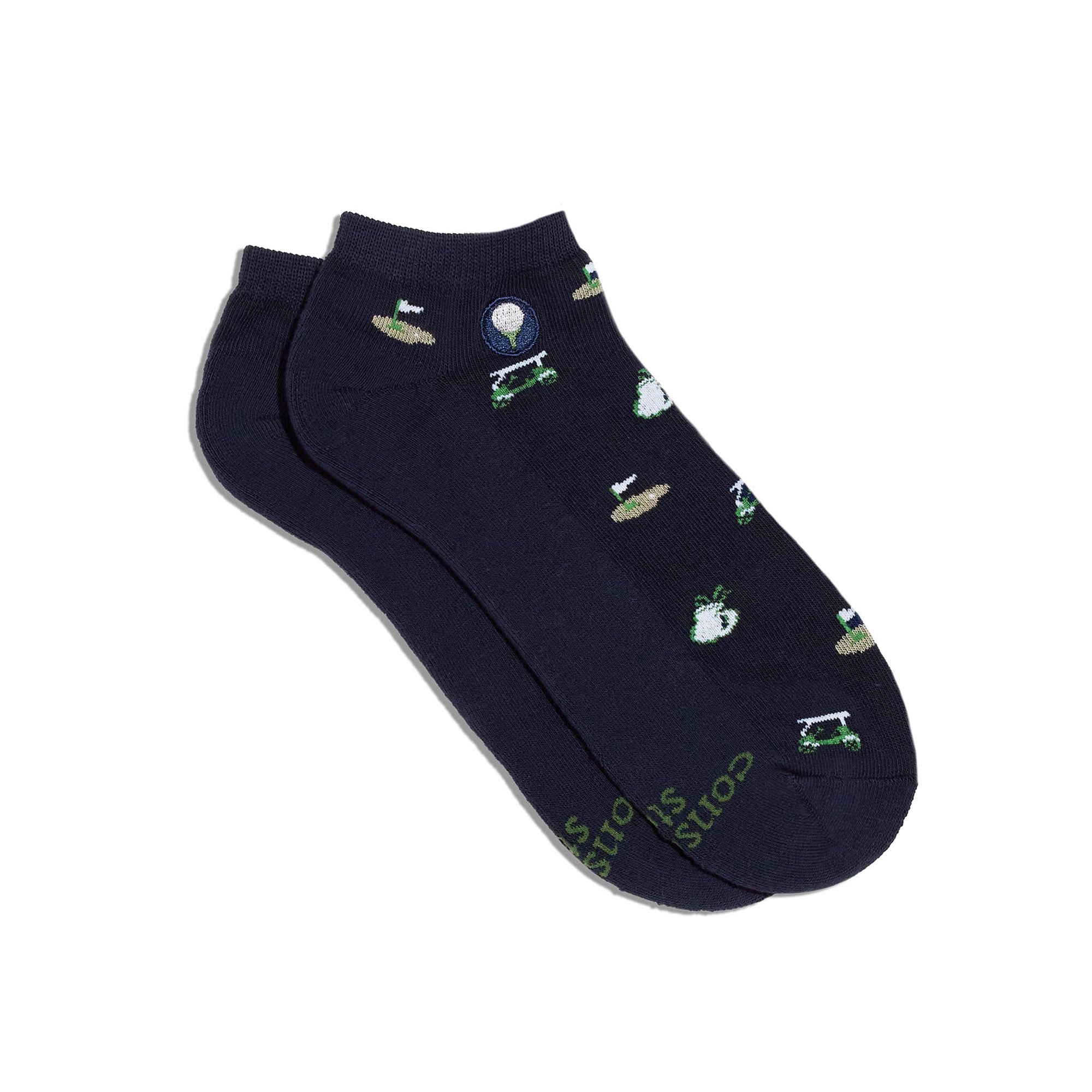 Footie Socks that Support Youth Sports | Navy Golf