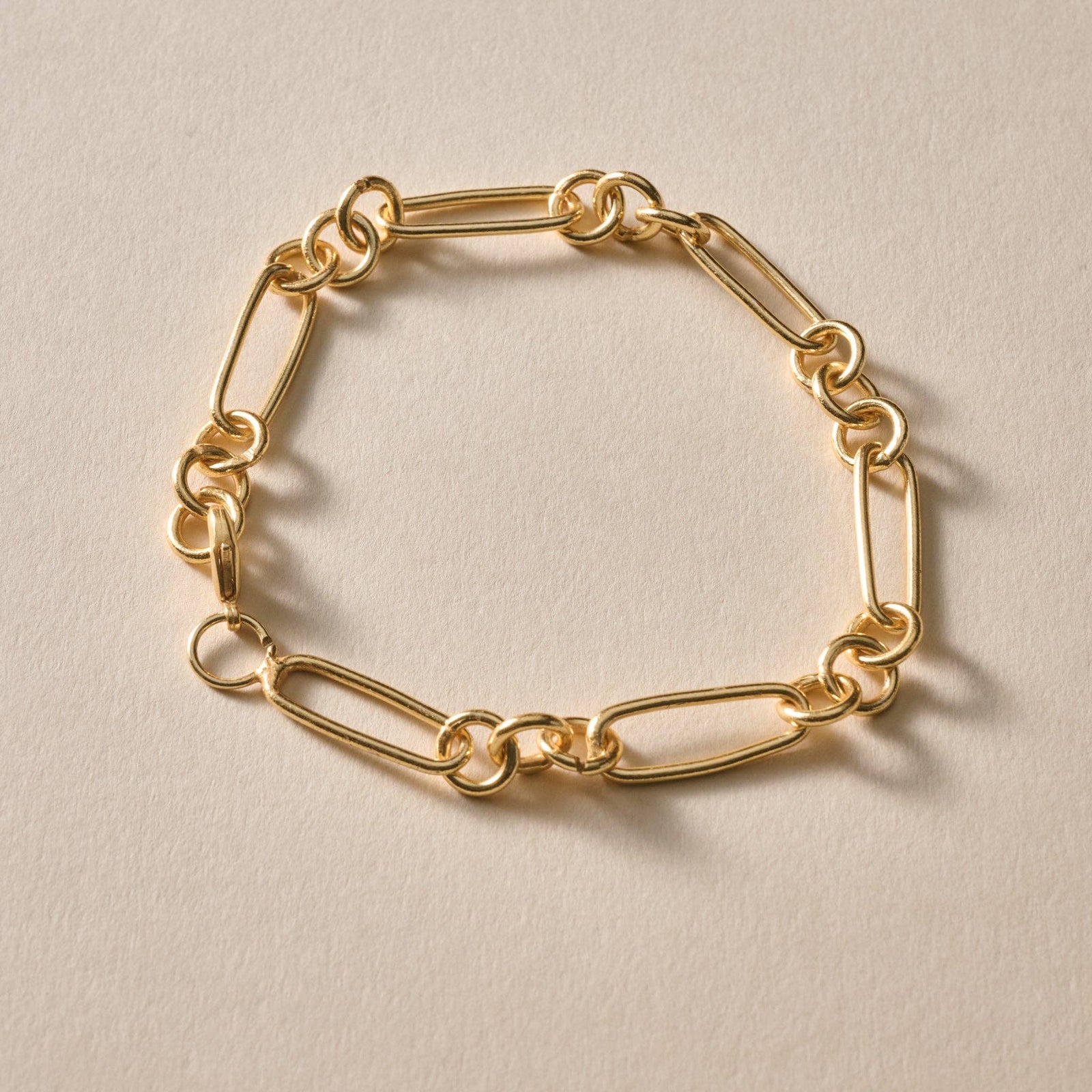 Gold Tone Link Bracelet