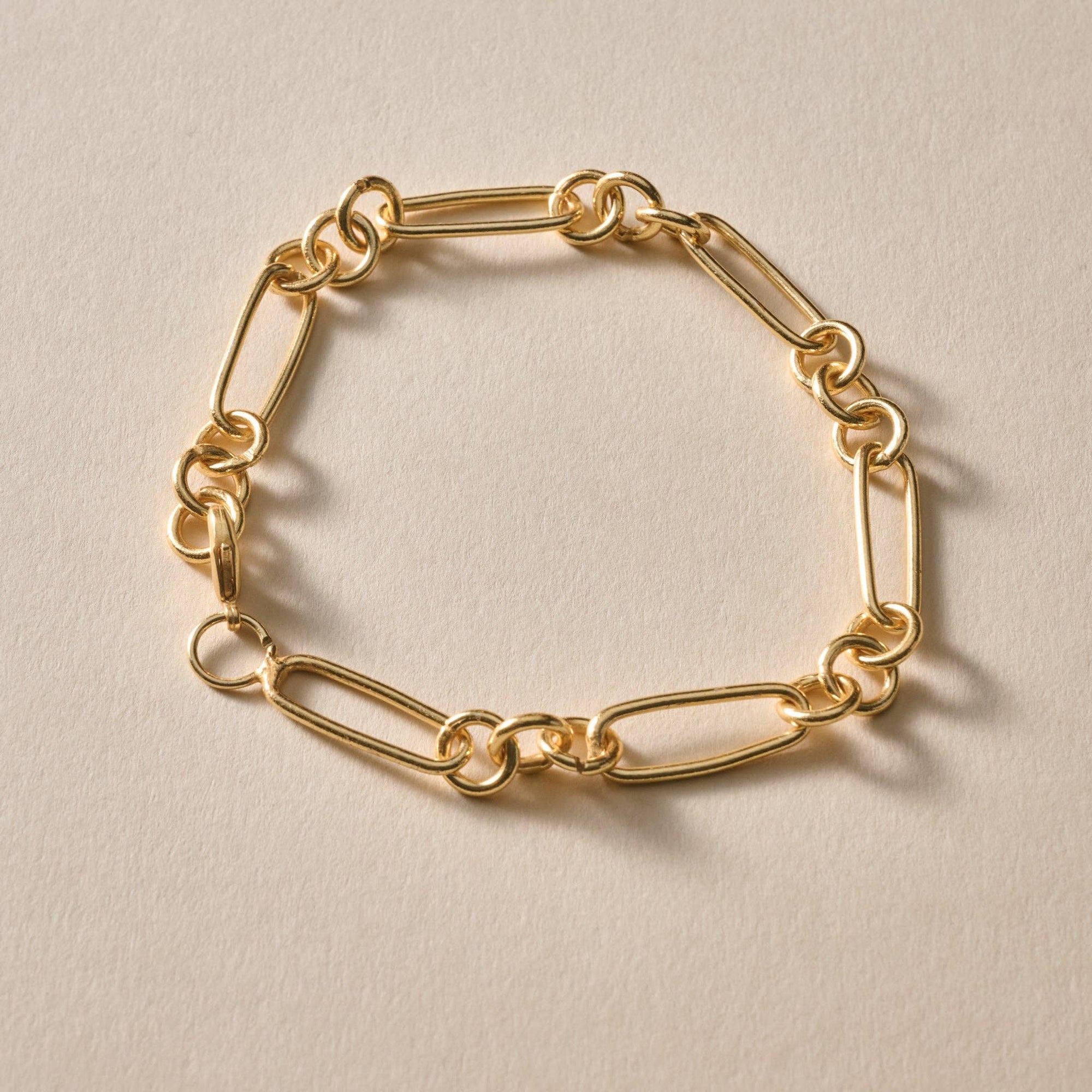 Gold Tone Link Bracelet