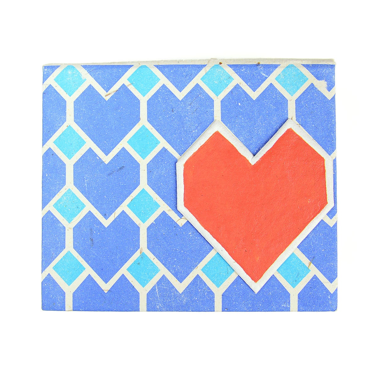 Elephant Dung Paper Note Box Square - Assorted