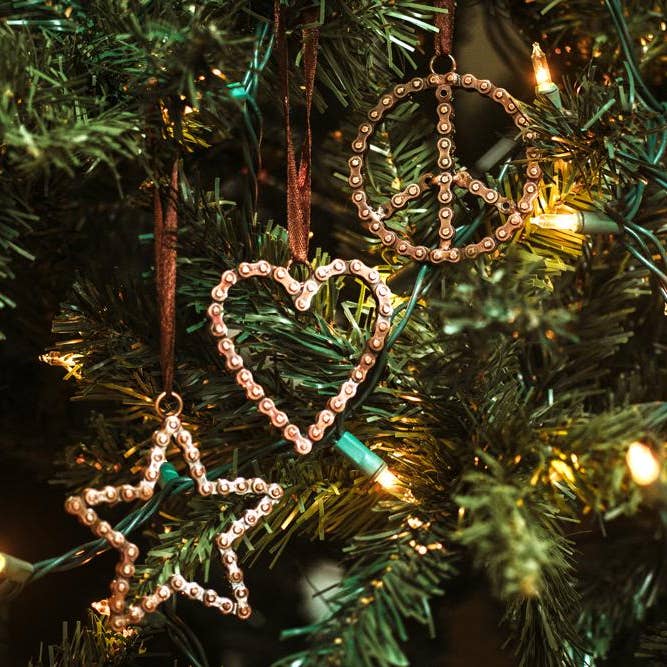 Bike Chain Ornament - Assorted