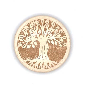 Painted Tree of Life Ceramic Dish - Assorted