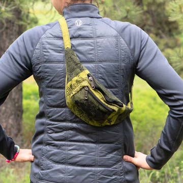 Blockprint Fanny Pack Bag - Assorted