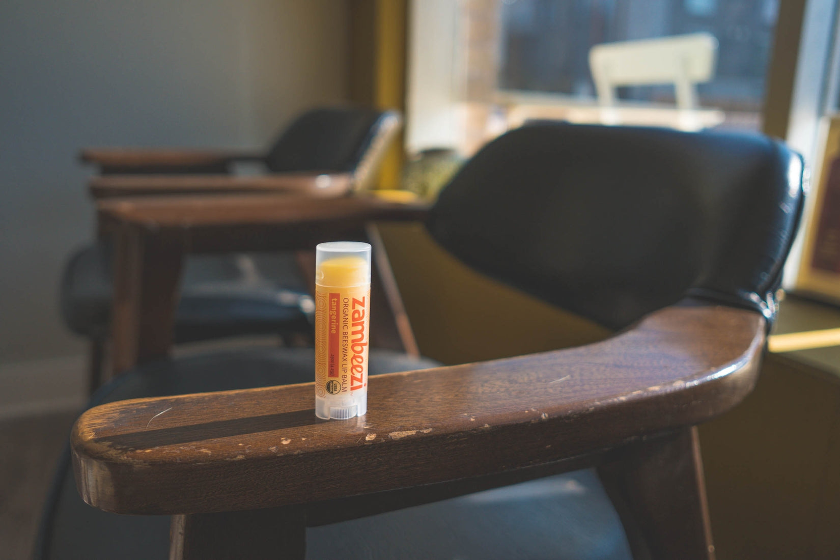 Zambeezi Tangerine Beeswax Lip Balm