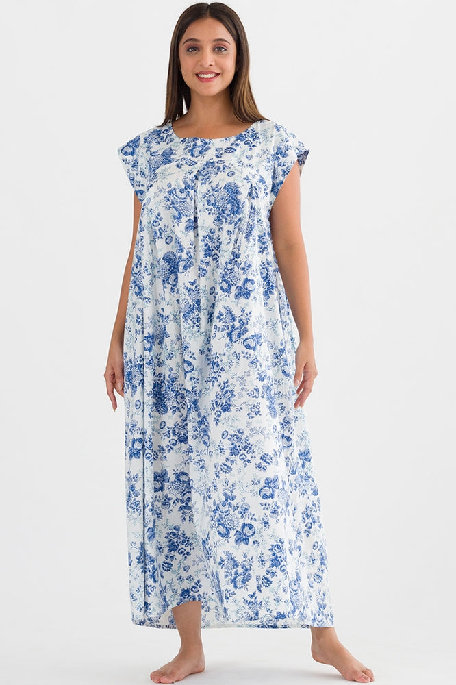 Blue Cotton Ishani Kaftan