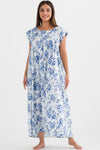 Blue Cotton Ishani Kaftan