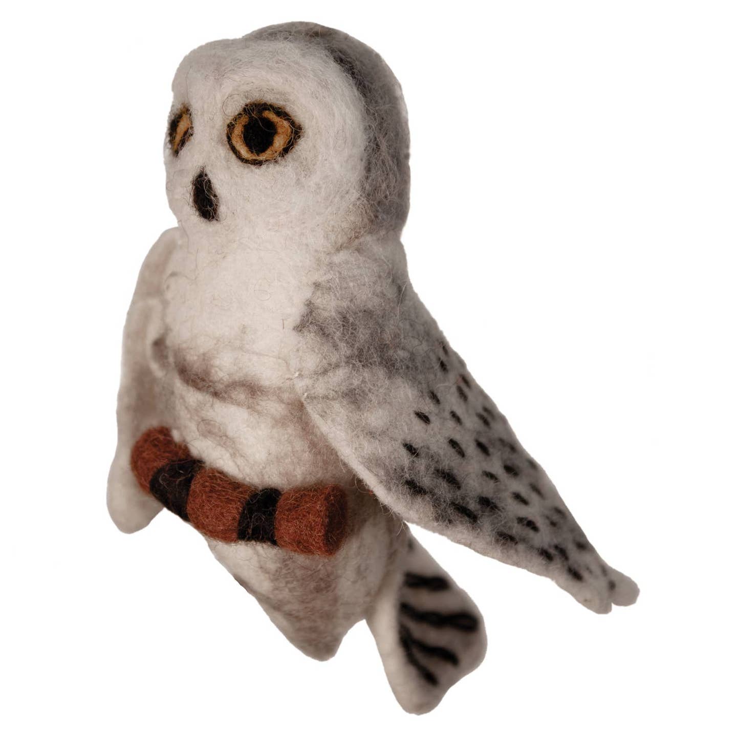 Snowy Owl Felt Ornament