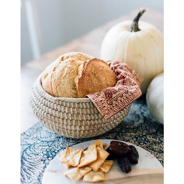 Kaisa Grass Basket Bowl (10&quot;D x 6&quot;H)