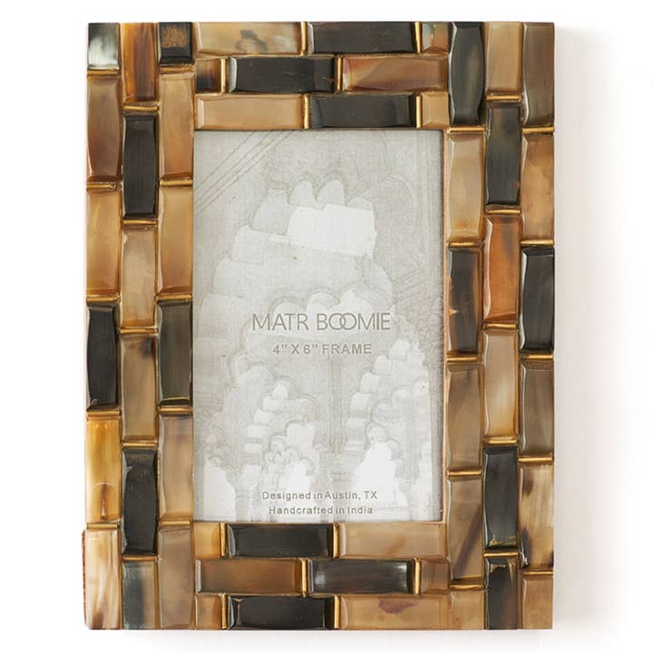 Beveled Horn Frame (3.5" X 5.5")