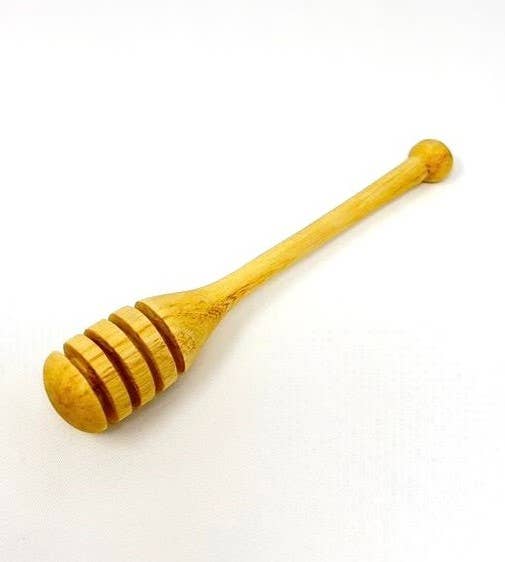 Hand-Carved Honey Dipper
