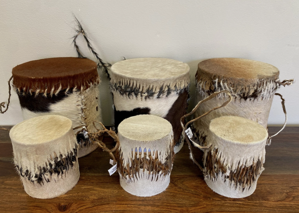 2-Sided African Drum - Small