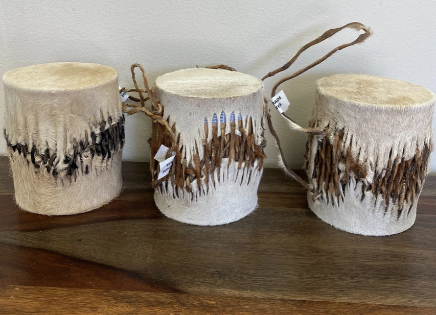 2-Sided African Drum - Small