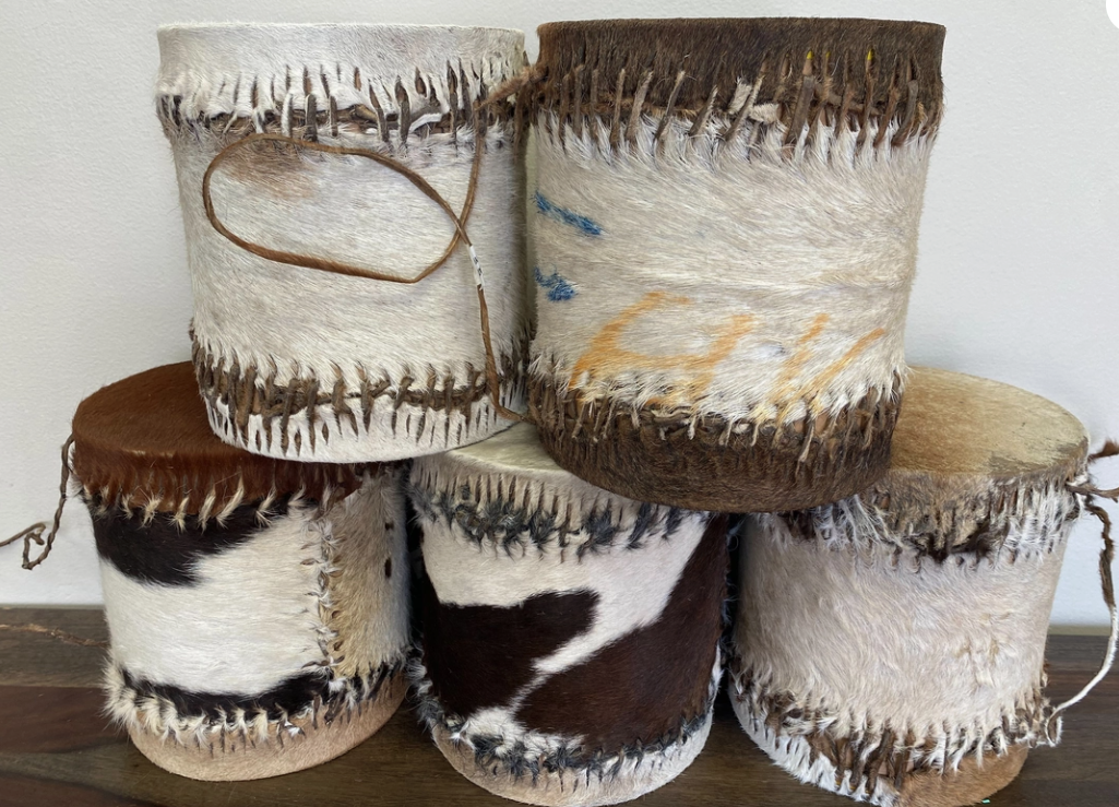 2-Sided African Drum - Large