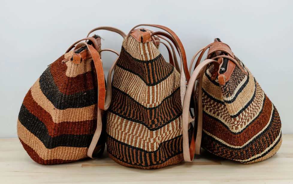 Woven Sisal Tote Bag