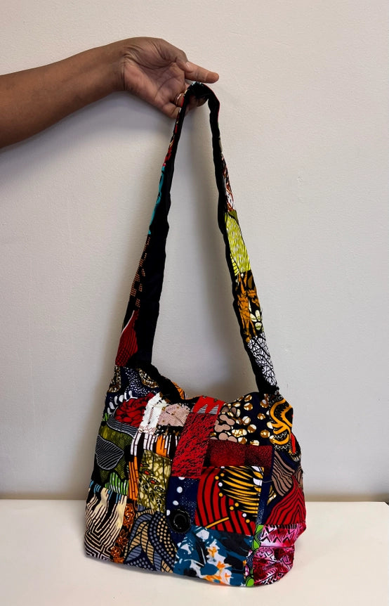 Patchwork Crossbody Sling Bag