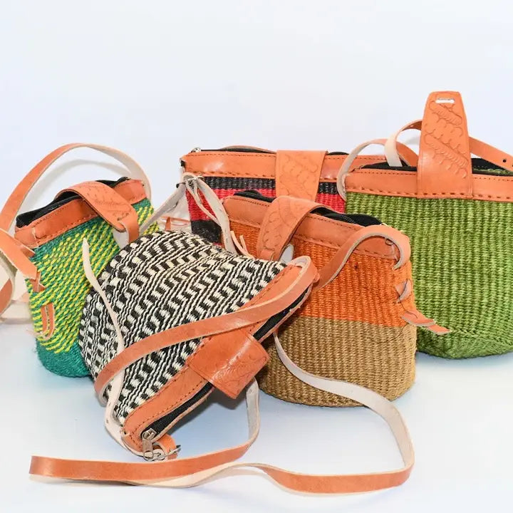 Small Woven Sisal Bag