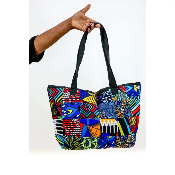 Patchwork Tote Bag