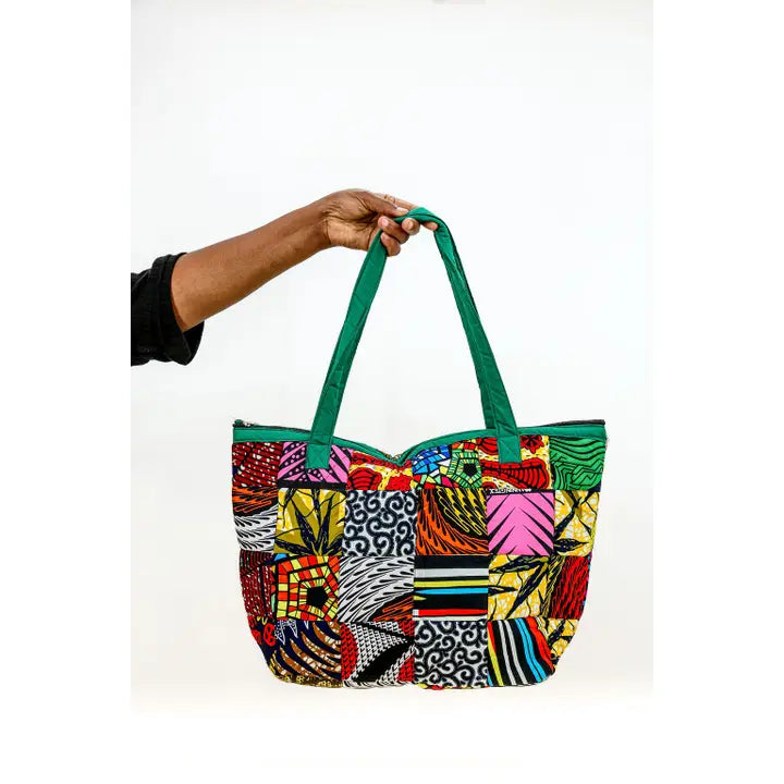 Patchwork Tote Bag