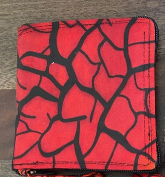 Kitenge Fabric Fold-up Tote Bag in Pouch - Assorted