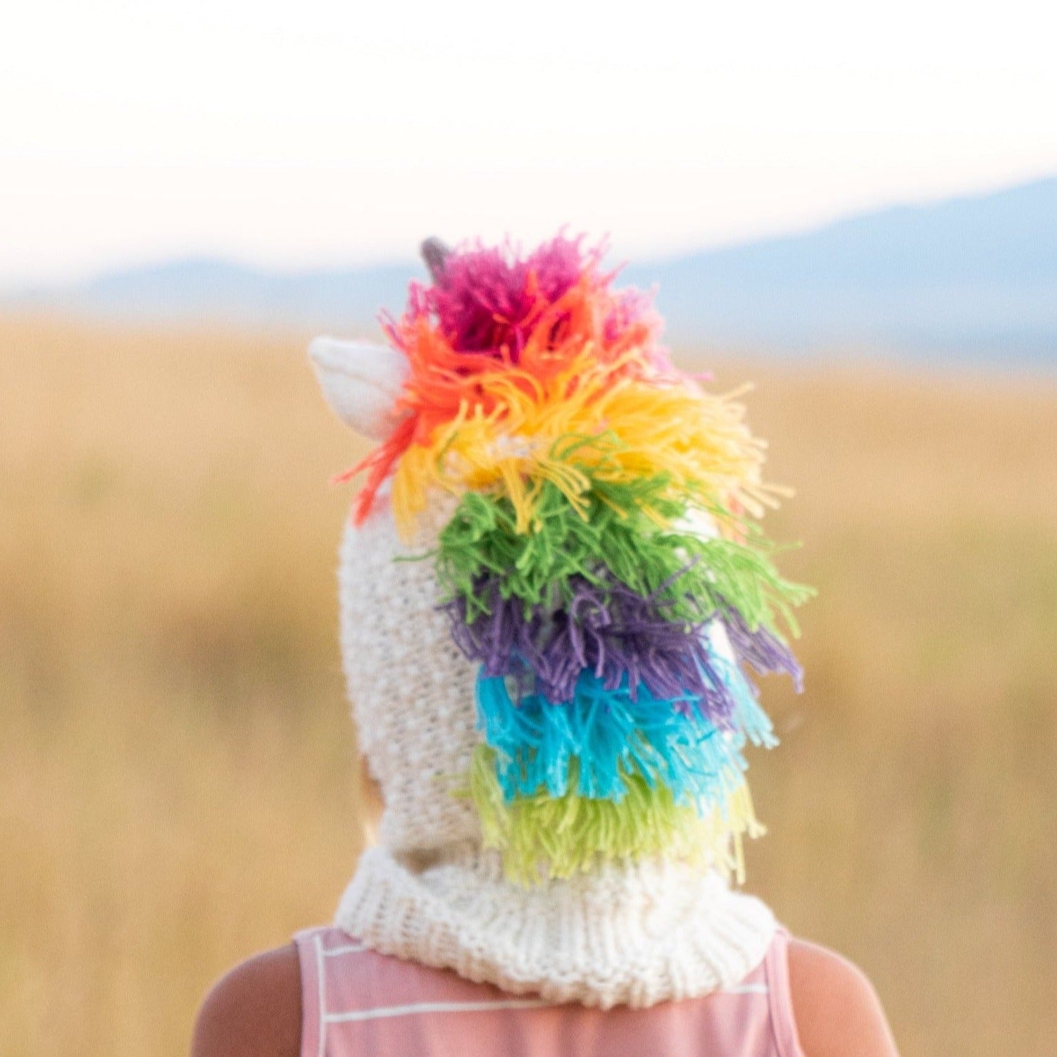 Kids Animal Alpaca/Acrylic Hat - Assorted