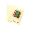 Birthday Candles Handmade Tree-Free Paper Card