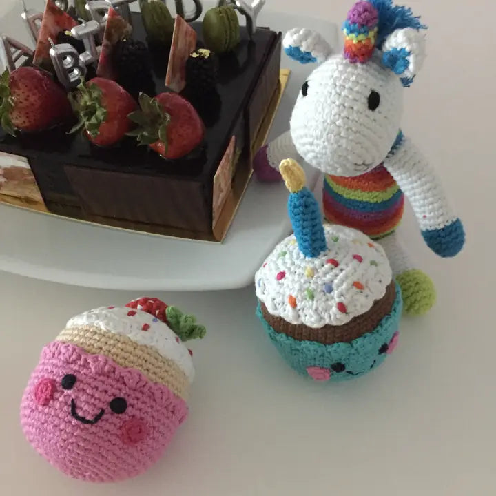 Small Unicorn Rattle Crochet