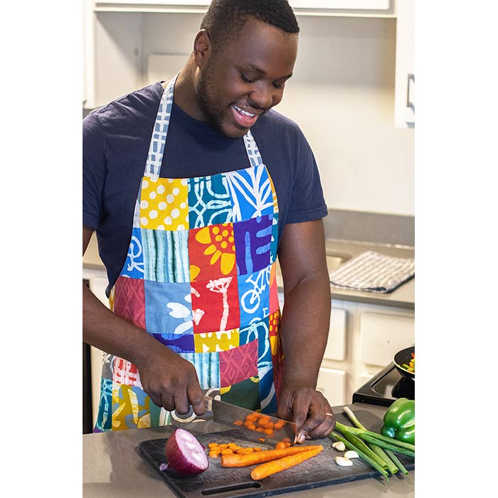 Batik Reversible Apron